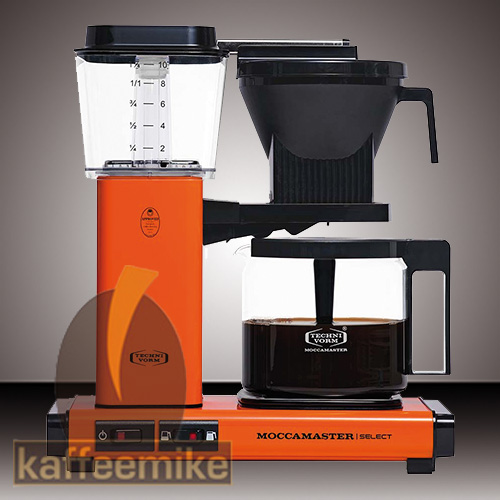 Select Moccamaster KBG 741 Filterkaffeemaschine Orange